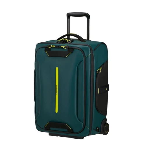 Σακίδιο Πλάτης Καμπίνας- Τροχήλατο Samsonite Ecodiver 55x40x25cm Dark Teal/Lime