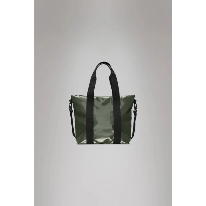 Τσάντα Rains Tote Bag Mini 14160-127 Swamp Τσάντα Rains Tote Bag Mini 14160-127 Swamp