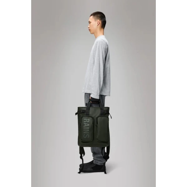 Τσάντα Rains Texel Tote Backpack 14240-03 Green