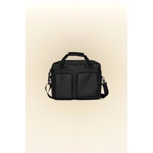 Τσάντα Ώμου Αδιάβροχη Rains Texel Tech Bag 1425-01 για Laptop 15'' Black