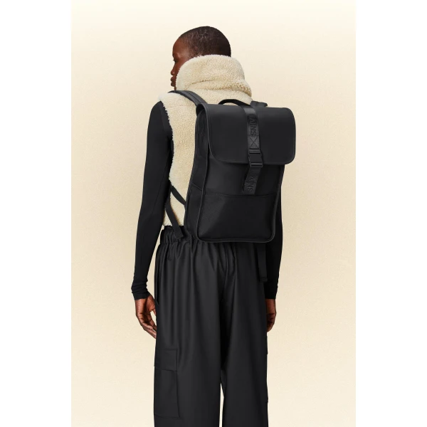 Σακίδιο Πλάτης Αδιάβροχο Rains  Trail Backpack Mini 1430-01 για Laptop 15'' Black ΣΑΚΙΔΙΑ ΠΛΑΤΗΣ
