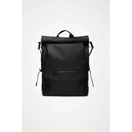 Σακίδιο Πλάτης Rains Trail Rolltop Backpack 14320-01 Black για Laptop 15''