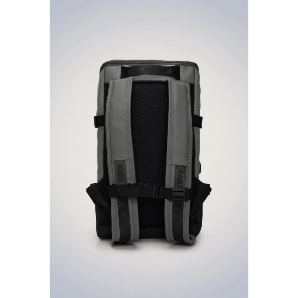 Σακίδιο Πλάτης Rains Trail Cargo Backpack 1433-13 για Laptop 13'' Grey ΣΑΚΙΔΙΑ ΠΛΑΤΗΣ