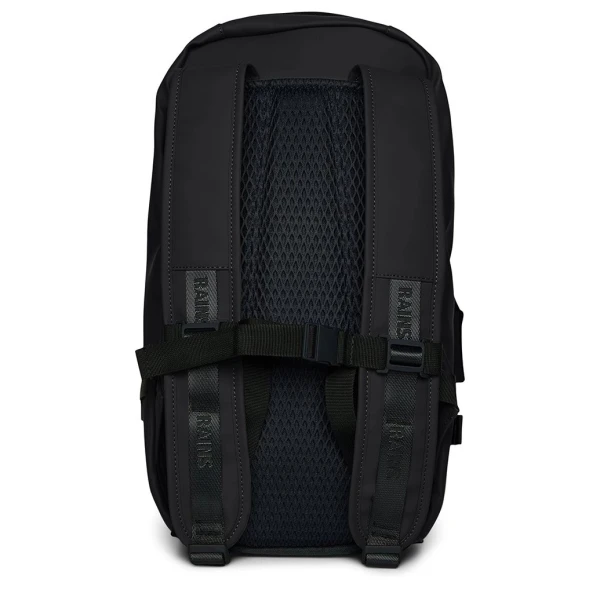 Σακίδιο Πλάτης Αδιάβροχο Rains Trail Rucksack 1435-01 Laptop 15'' Black ΣΑΚΙΔΙΑ ΠΛΑΤΗΣ