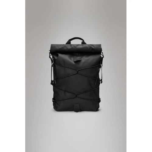 Σακίδιο Πλάτης Rains Trail Cord Rolltop Backpack 1448-01 για Laptop 15' Black