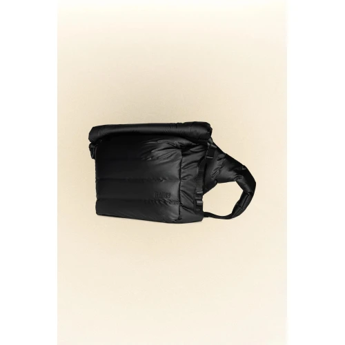 Τσαντα Ώμου - Διαγώνια Αδιάβροχη Rains Bator Puffer Bum Bag 1462-01 Black