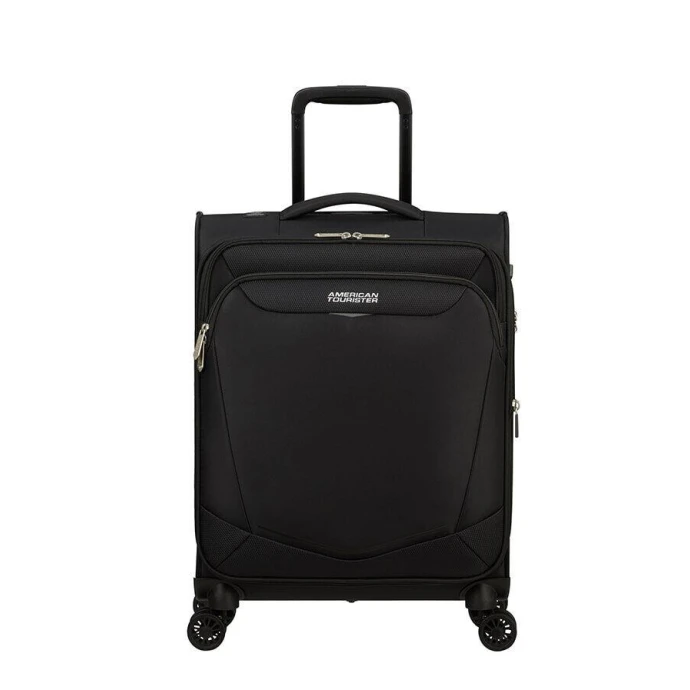 Βαλίτσα Καμπίνας Μαλακή Επεκτεινόμενη American Tourister Summerride |55x40x23/25cm| Black Βαλίτσα Καμπίνας Μαλακή Επεκτεινόμενη American Tourister Summerride |55x40x23/25cm| Black