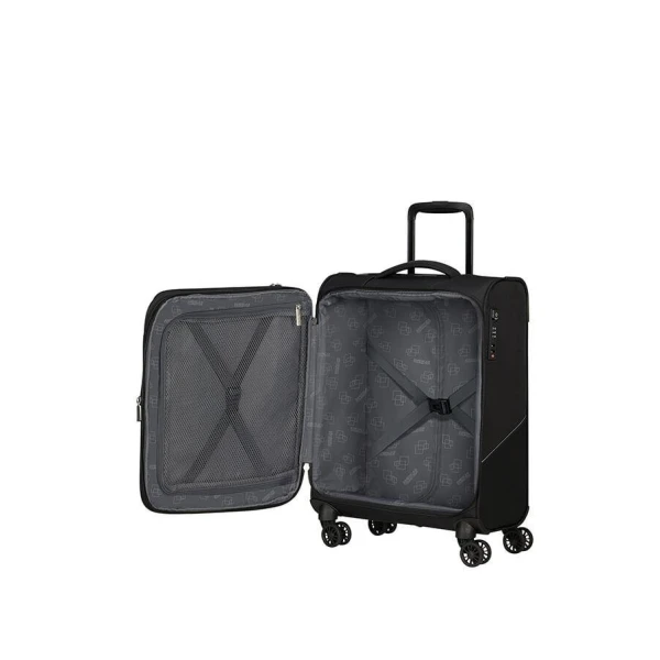 Βαλίτσα Καμπίνας Μαλακή Επεκτεινόμενη American Tourister Summerride |55x40x23/25cm| Black Βαλίτσα Καμπίνας Μαλακή Επεκτεινόμενη American Tourister Summerride |55x40x23/25cm| Black