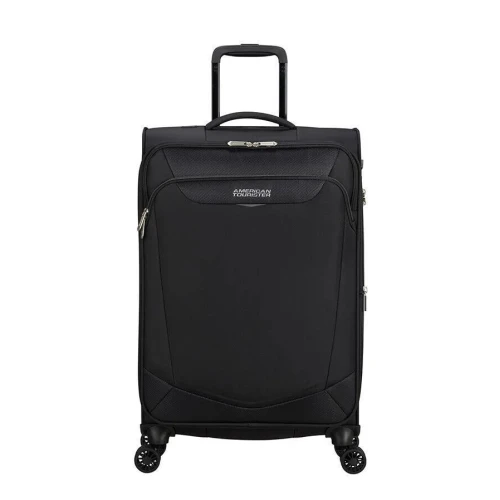 Βαλίτσα Μεσαία Μαλακή American Tourister Summerride Spinner 69cm 149499-1041 Black
