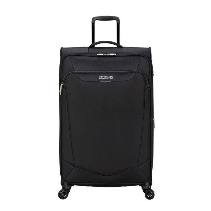 Βαλίτσα Μεγάλη Μαλακή Επεκτεινόμενη American Tourister Summerride |80x48x30/34cm| Black