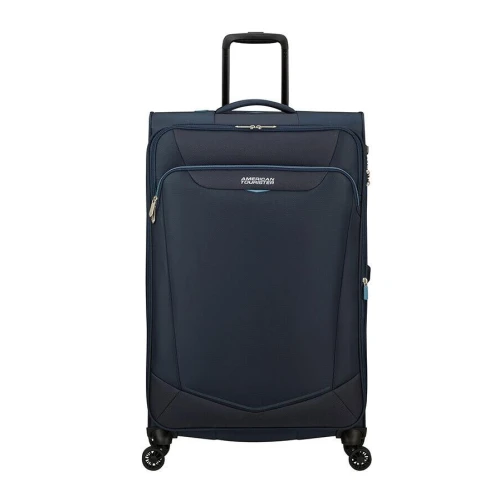 Βαλίτσα Μεγάλη Μαλακή Επεκτεινόμενη American Tourister Summerride |80x48x30/34cm| Navy