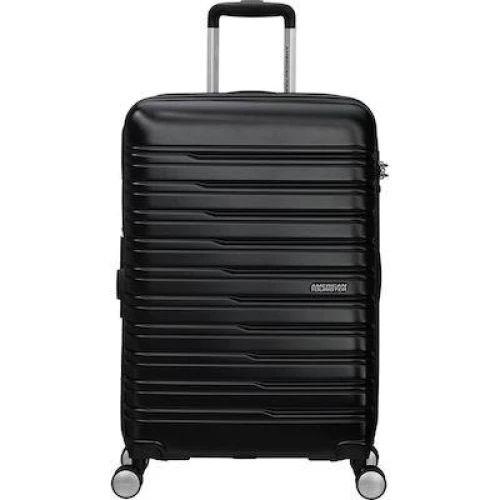 Βαλίτσα Μεσαία Σκληρή American Tourister Flashline Spinner 67cm 149768-0614 Shadow Black