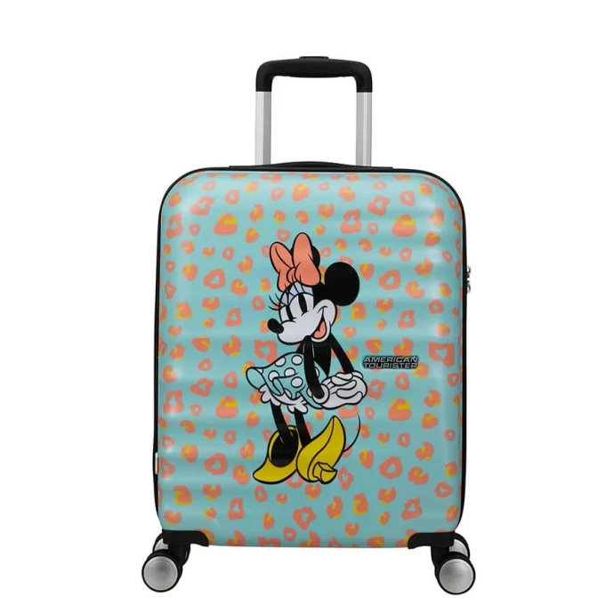 Βαλίτσα Καμπίνας American Tourister Disney Wavebreaker |55x40x20cm| Pastel Dots