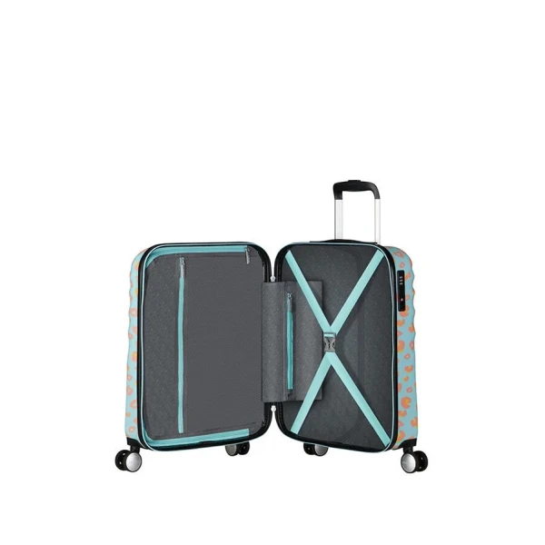 Βαλίτσα Καμπίνας American Tourister Disney Wavebreaker |55x40x20cm| Pastel Dots