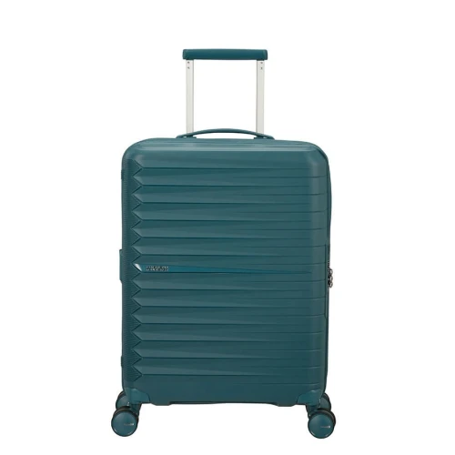 Βαλίτσα Καμπίνας Σκληρή Επεκτεινόμενη American Tourister Fastforward |55x40x20/23cm| PP Tottaly Teal