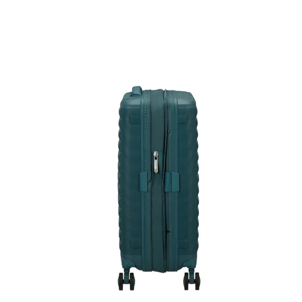 Βαλίτσα Καμπίνας Σκληρή Επεκτεινόμενη American Tourister Fastforward |55x40x20/23cm| PP Tottaly Teal Βαλίτσα Καμπίνας Σκληρή Επεκτεινόμενη American Tourister Fastforward |55x40x20/23cm| PP Tottaly Teal