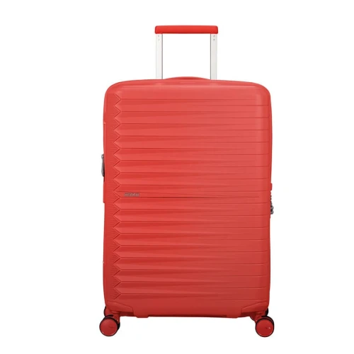 Βαλίτσα Μεσαία Σκληρή Επεκτεινόμενη  American Tourister Fastforward |68x46x26/30cm| PP Sunset Coral