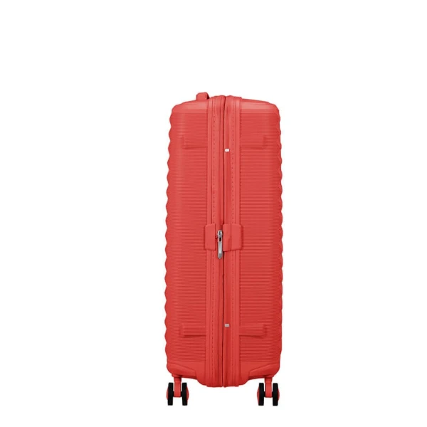 Βαλίτσα Μεσαία Σκληρή Επεκτεινόμενη  American Tourister Fastforward |68x46x26/30cm| PP Sunset Coral