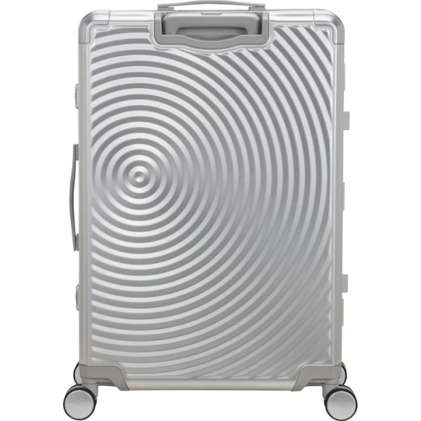Βαλίτσα Μεγάλη American Tourister Soundbox Alu 155711-1776 Silver