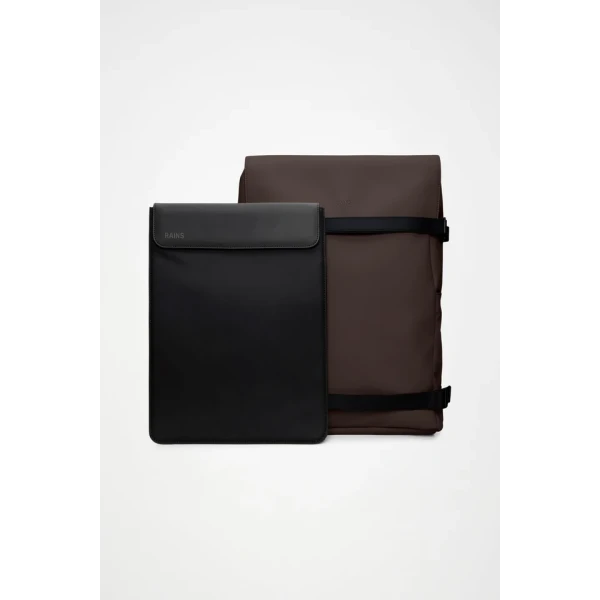 Σακίδιο Πλάτης Αδιάβροχο Rains Otg Backpack Laptop 15'' Bark