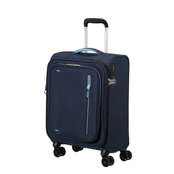 Βαλίτσα Καμπίνας Επεκτεινόμενη American Tourister Spinner Cloudrider 55cm 157365-9486 Sky Navy