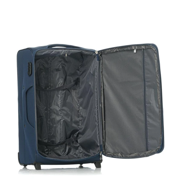 Βαλίτσα Μεγάλη Μαλακή RCM 78cm 16108-78 Επεκτεινόμενη Μπλε ΒΑΛΙΤΣΕΣ & ΣΑΚΟΙ ΤΑΞΙΔΙΟΥ