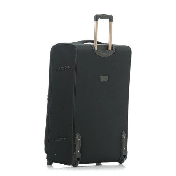 Βαλίτσα Μαλακή RCM 87cm 16108-85 Επεκτεινόμενη Μαύρη ΒΑΛΙΤΣΕΣ & ΣΑΚΟΙ ΤΑΞΙΔΙΟΥ
