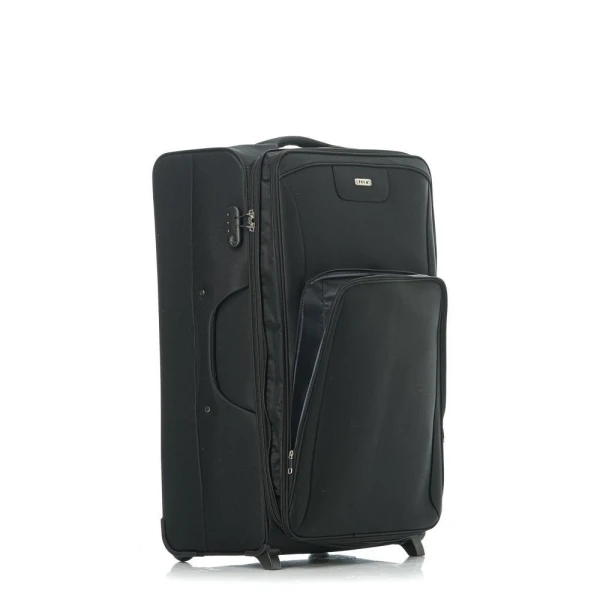 Βαλίτσα Μαλακή RCM 87cm 16108-85 Επεκτεινόμενη Μαύρη ΒΑΛΙΤΣΕΣ & ΣΑΚΟΙ ΤΑΞΙΔΙΟΥ