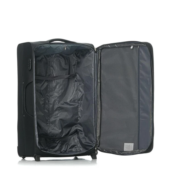 Βαλίτσα Μαλακή RCM 87cm 16108-85 Επεκτεινόμενη Μαύρη ΒΑΛΙΤΣΕΣ & ΣΑΚΟΙ ΤΑΞΙΔΙΟΥ