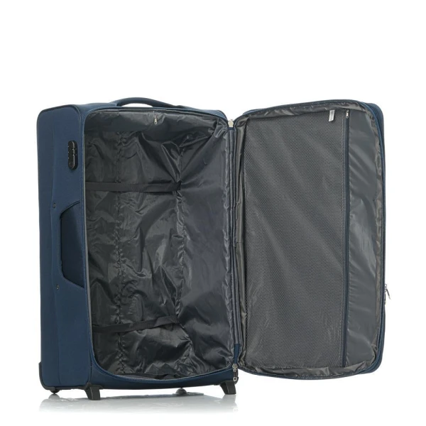Βαλίτσα Μαλακή RCM 87cm 16108-85 Επεκτεινόμενη Μπλε