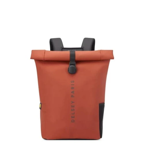 Σακίδιο Πλάτης Delsey Roll-top Turenne Brick για Laptop 15'' Brick