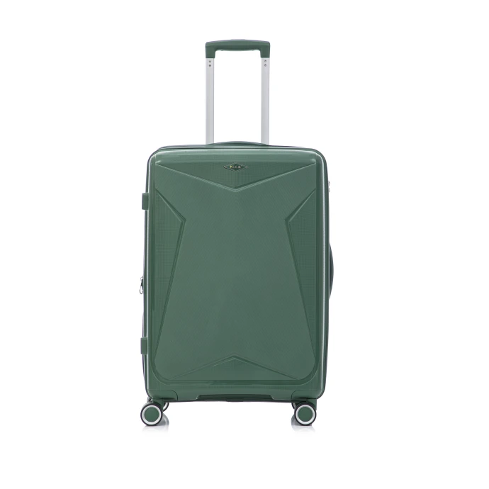 Βαλίτσα Μεσαία Σκληρή Επεκτεινόμενη Rcm 182-65 Army Green ΒΑΛΙΤΣΕΣ & ΣΑΚΟΙ ΤΑΞΙΔΙΟΥ