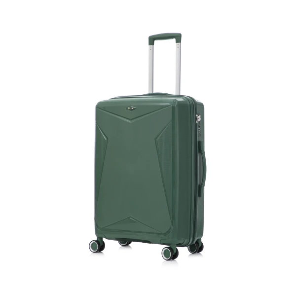 Βαλίτσα Μεσαία Σκληρή Επεκτεινόμενη Rcm 182-65 Army Green ΒΑΛΙΤΣΕΣ & ΣΑΚΟΙ ΤΑΞΙΔΙΟΥ