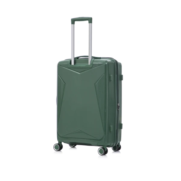 Βαλίτσα Μεσαία Σκληρή Επεκτεινόμενη Rcm 182-65 Army Green ΒΑΛΙΤΣΕΣ & ΣΑΚΟΙ ΤΑΞΙΔΙΟΥ