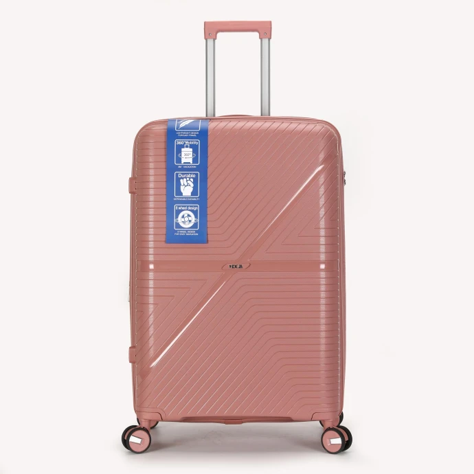 Βαλίτσα Μεγάλη Σκληρή RCM 185-75 Επεκτεινόμενη Rose Gold ΒΑΛΙΤΣΕΣ & ΣΑΚΟΙ ΤΑΞΙΔΙΟΥ