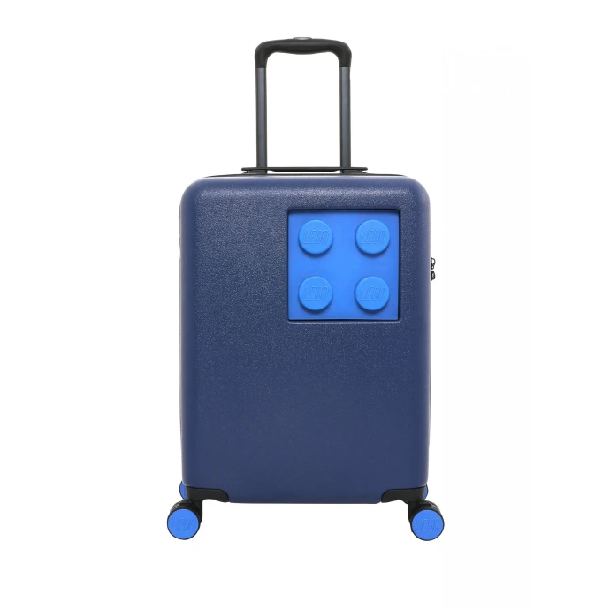Βαλίτσα Καμπίνας Σκληρή Lego®Brick 2x2 20152-1960 Ανοιχτό Μπλέ
