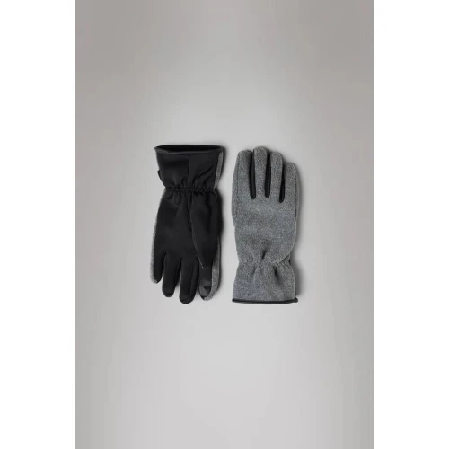 Γάντια Rains Heavy Fleece Gloves 2161-48 Medium Dark Grey Melange