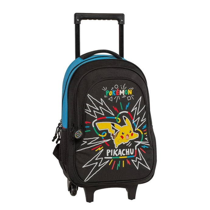 Σακίδιο πλάτης Δημοτικού Graffiti Pokemon Pikachu Black ΣΧΟΛΙΚΑ ΕΙΔΗ