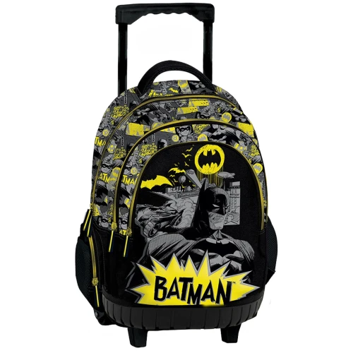 Σακίδιο πλάτης - Τροχήλατο Δημοτικού Graffiti Batman 265251