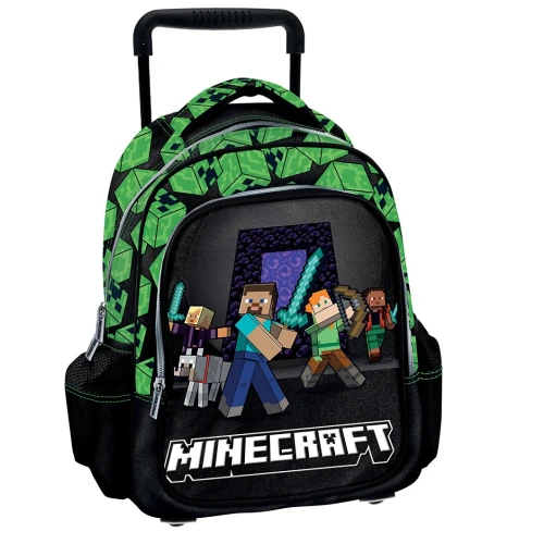 Σακίδιο πλάτης - Τροχήλατο Νηπίου Graffiti 268262 Squad Minecraft
