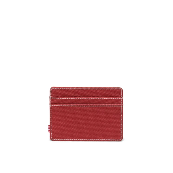Πορτοφόλι Herschel Supply Co Charlie RFID 30065-06284 Red Ochre/White Stitch ΤΣΑΝΤΕΣ & ΠΟΡΤΟΦΟΛΙΑ