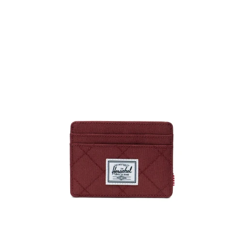 Πορτοφόλι Herschel Supply Co Charlie RFID 30065-06501 Oxblood Red Quilted