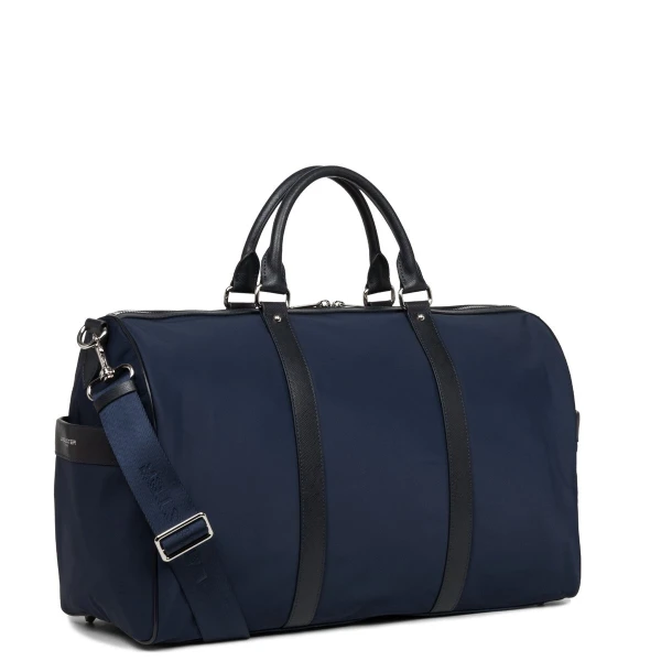 Σακβουαγιάζ Lancaster Basic Metropole Wekender Bag 304-43 Bleufonc