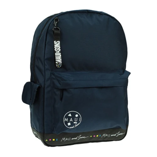 Σακίδιο Πλάτης Δημοτικού Back Me Up Maui 339-01033 Navy