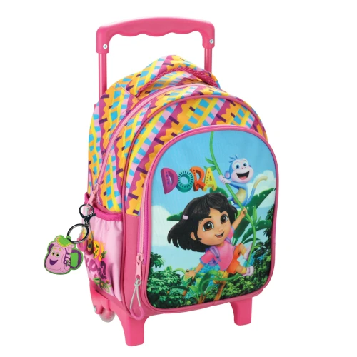 Σακίδιο πλάτης - Τροχήλατο Νηπίου Gim 345-70072 Dora The Explorer