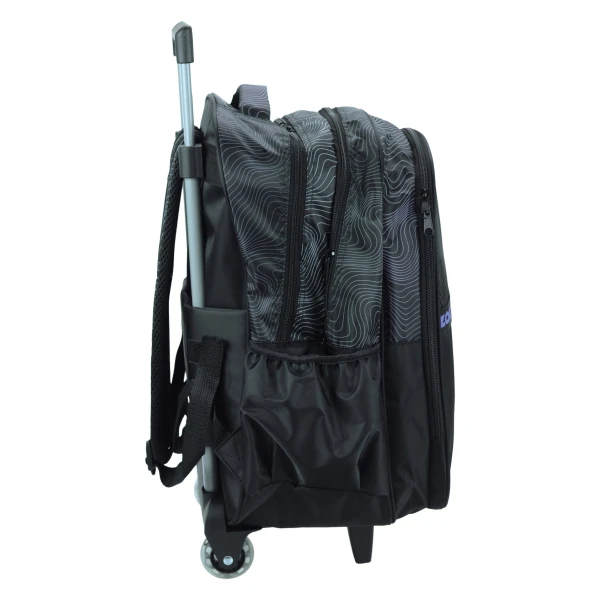 Σακίδιο πλάτης - Τροχήλατο Δημοτικού Gim 364-00074 Black Huntrix