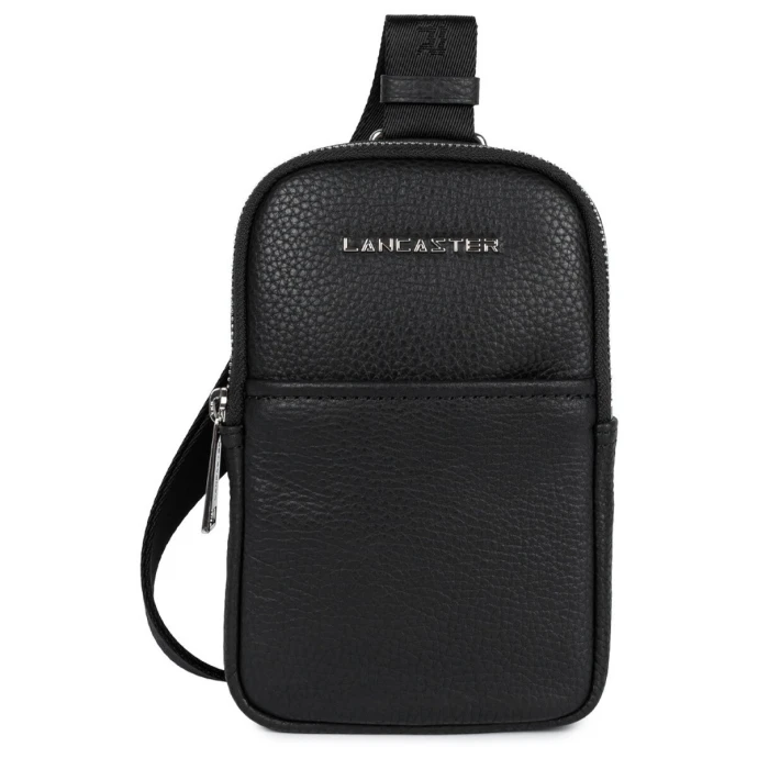 Τσαντάκι Ώμου Διαγώνιο (Sling)- Θήκη Κινητού Lancaster Gentlemen Harry 370-30 Noir
