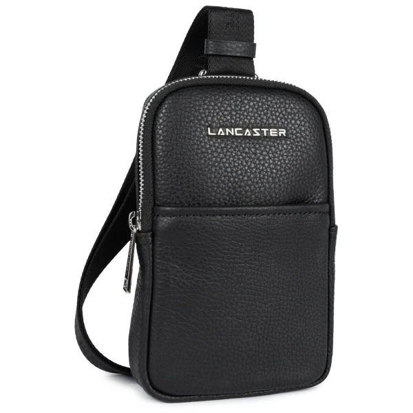 Τσαντάκι Ώμου Διαγώνιο (Sling)- Θήκη Κινητού Lancaster Gentlemen Harry 370-30 Noir