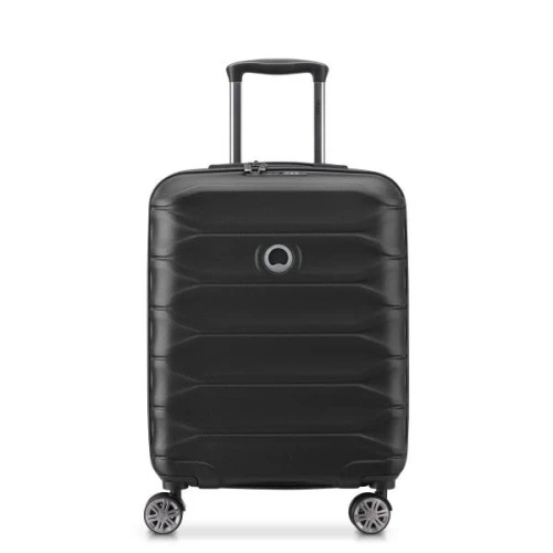 Βαλίτσα Καμπίνας Σκληρή Επεκτεινόμενη Delsey Meteor Spinner 55cm Black