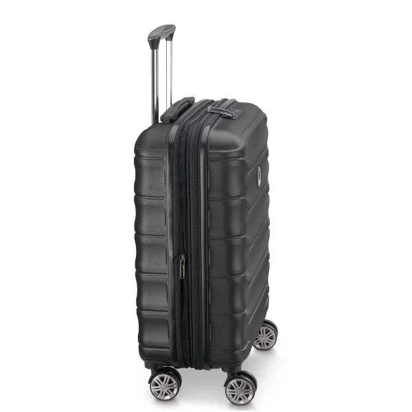 Βαλίτσα Καμπίνας Σκληρή Επεκτεινόμενη Delsey Meteor Spinner 55cm Black ΒΑΛΙΤΣΕΣ & ΣΑΚΟΙ ΤΑΞΙΔΙΟΥ
